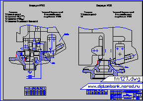 Схема установки инструмента при токарной операции